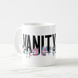 Vanity Fur Magazine Party Limited Edition BLUE Kaffeetasse
