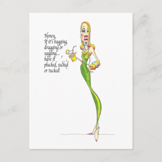 Vanity-Hüllen Postkarte (Vorderseite)