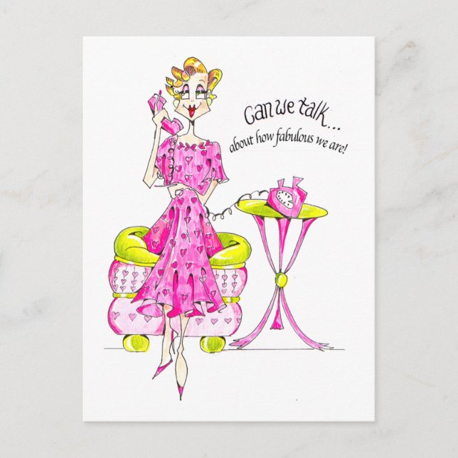 Vanity-Hüllen Postkarte (Vorderseite)