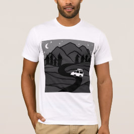 VANLIFE Bäume Wald Bergsee-Zauber T-Shirt