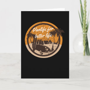 Vanlife für ein besseres Leben Karte
