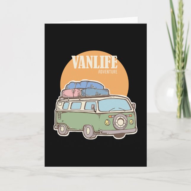 Vanlife Travel Karte (Vorderseite)