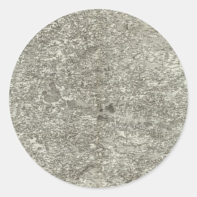 Vannes Runder Aufkleber (Vorderseite)