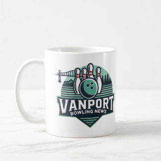 VanPort Bowling News Coffee Tasse NW Design