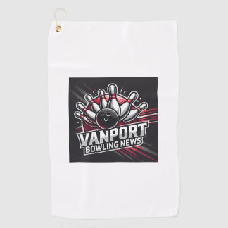 VanPort Bowling News Golf Handtuch