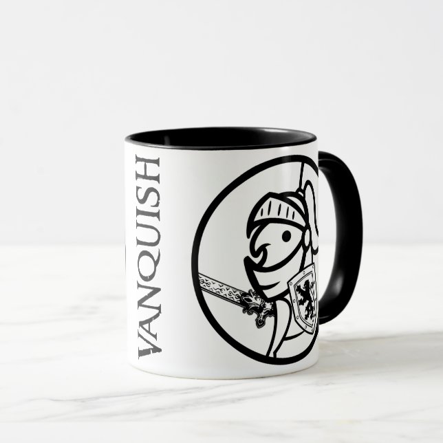 Vanquish FNF "Gib dir ein..." 11oz Kaffee-Tasse Tasse (VorderseiteRechts)