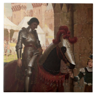"Vanquished" von Edmund Blair Leighton Fliese