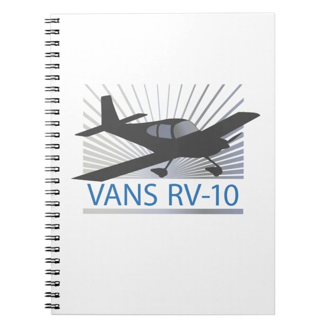 Vans RV-10 Notizblock (Vorderseite)