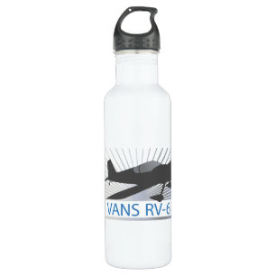 Vans RV-6 Edelstahlflasche