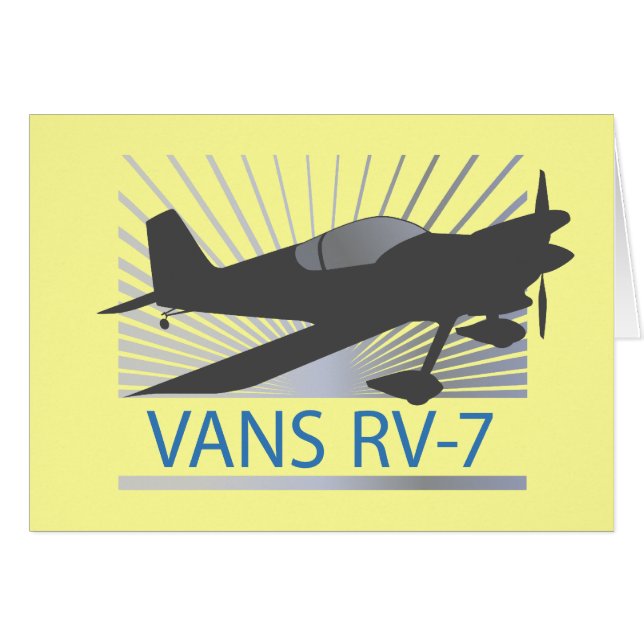 Vans RV-7-Flugzeug (Vorderseite (Horizontal))