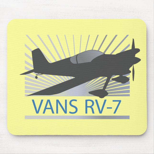 Vans RV-7-Flugzeug Mousepad (Vorne)