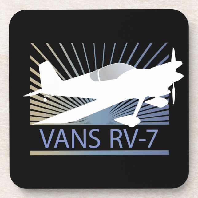 Vans RV-7-Flugzeug Untersetzer (Vorderseite)