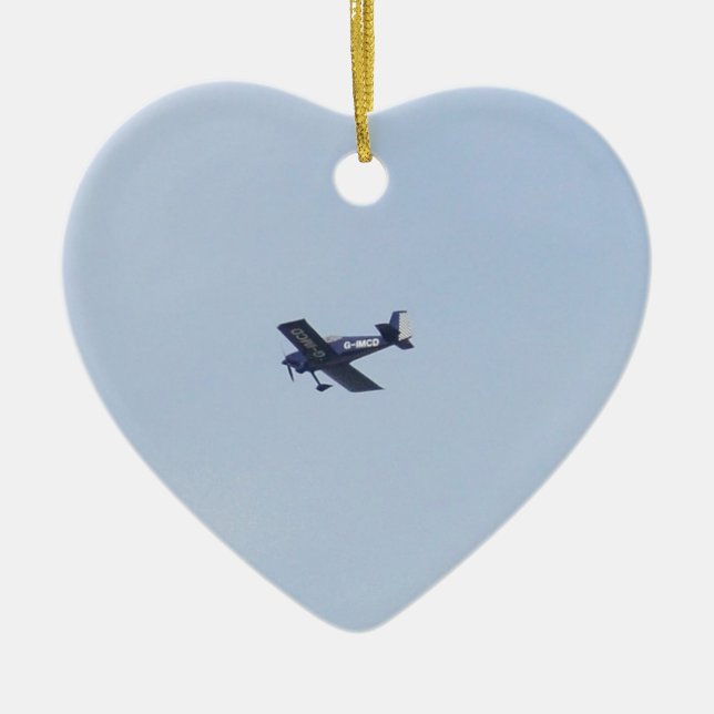 Vans RV-7 Leichtflugzeug Keramik Ornament (Vorne)