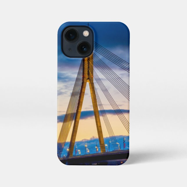 Vansu Tilts iPhone 13 Mini Hülle (Rückseite)