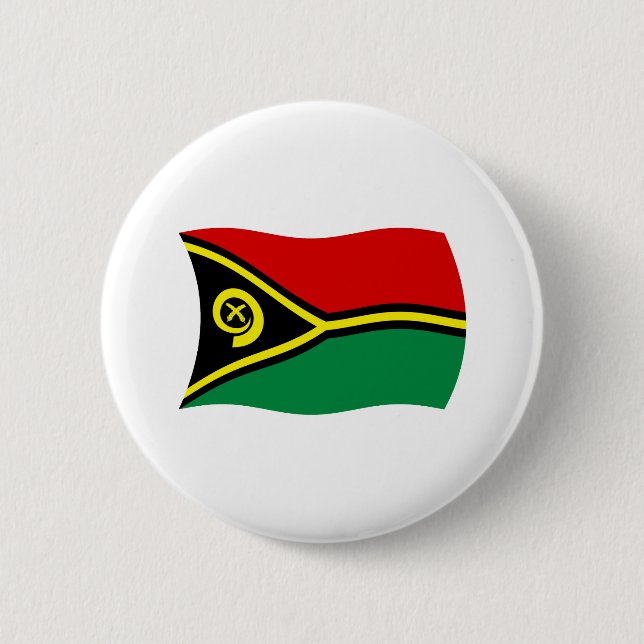 Vanuatu Flag Button (Vorderseite)