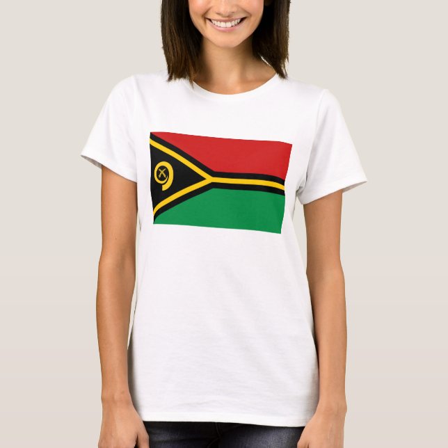 Vanuatu Flag x Map T - Shirts (Vorderseite)