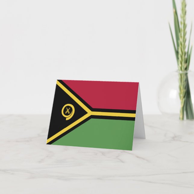 Vanuatu-Flagge (Vorderseite)
