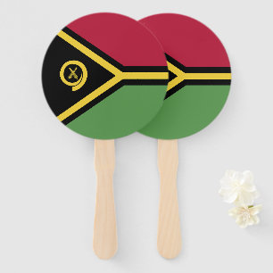Vanuatu-Flagge Fächer