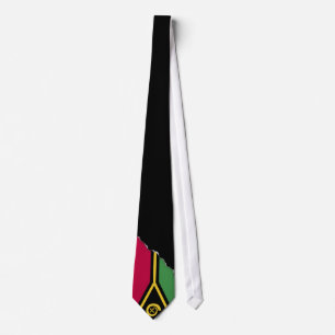 Vanuatu-Flagge Krawatte