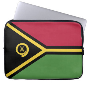 Vanuatu-Flagge Laptopschutzhülle