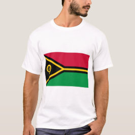 Vanuatu-Flagge T-Shirt