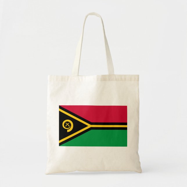 Vanuatu-Flagge Tragetasche (Vorne)