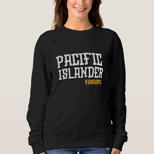 Vanuatu Heritage, Pacific Heart Sweatshirt (Vorderseite)