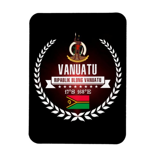 Vanuatu Magnet (Vertikal)