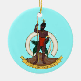 VANUATU - Ornement de Noël personnalisé