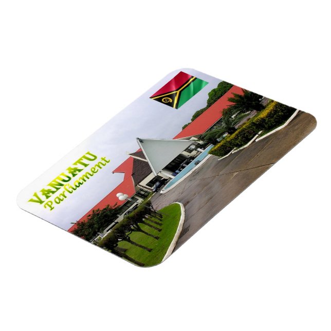 Vanuatu Parlament - Magnet (Linke Seite)