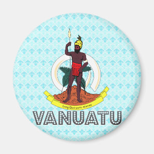 Vanuatu-Wappen Magnet