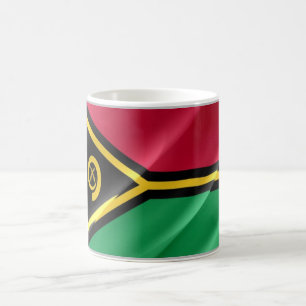 Vanuatu - Waving Flag - Kaffeetasse