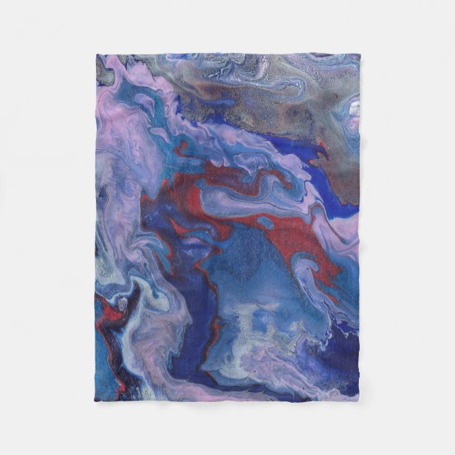 Vape Abstract Wurfdecke Fleecedecke (Vorderseite)