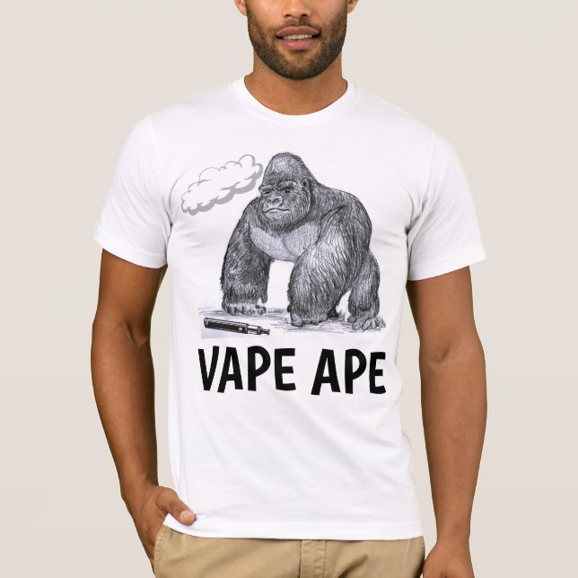 VAPE APE T-Shirts Drôle (Devant)