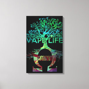 Vape Leben-Leinwand Leinwanddruck