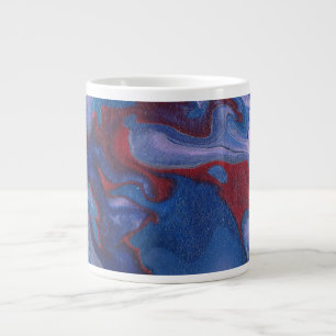 Vape Lebendige Abstrakte Lila Tasse