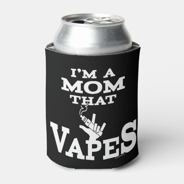 VAPE | Mama, die von VapeGoat™ abfällt Dosenkühler (Kanne Vorderseite)