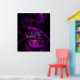 Vape on Dark Pink Smoke Poster drucken (Nursery 1)