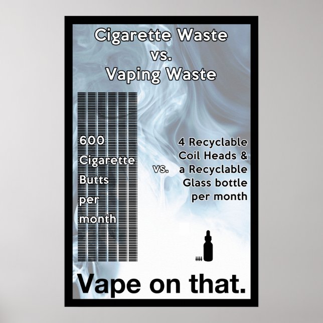 Vape on That Informational Poster (Vorne)