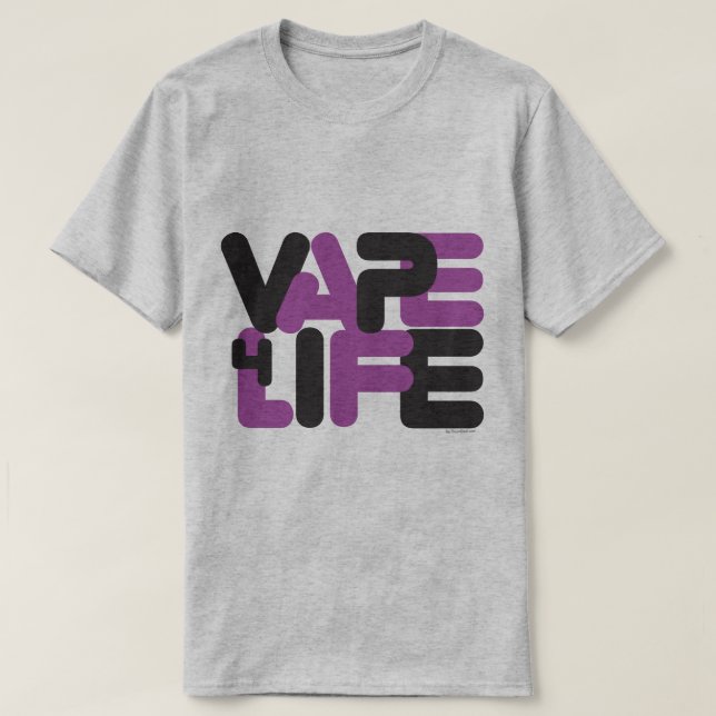 VAPE-Shirt | 4 Lebensdauer | VapeGoat™ T-Shirt (Design vorne)