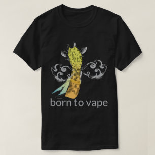 VAPE-Shirt   Geboren zu Vape Giraffe DK VapeGoat™ T-Shirt