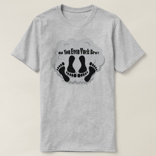 VAPE-Shirt | Haben Sie sogar Vuck Bro? VapeGoat™ T-Shirt (Design vorne)