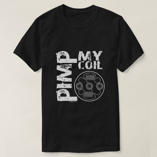 VAPE-Shirt | Pimp My Coil Vape | VapeGoat™ T-Shirt (Design vorne)