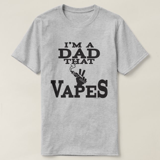 VAPE-Shirt | Vater, der Vapes | VapeGoat™ T-Shirt (Design vorne)
