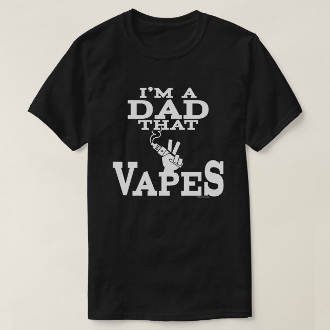 VAPE-Shirt | Vater, der Vapes | VapeGoat™ T-Shirt (Design vorne)