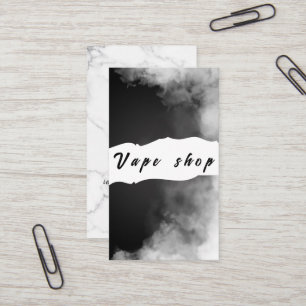 Vape Shop Fumer Carte de visite de cigarettes