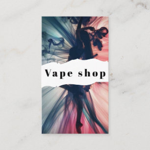 Vape Shop Fumer Carte de visite de cigarettes