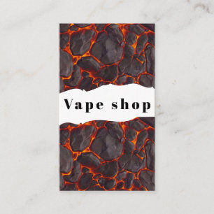 Vape Shop Fumer Carte de visite de cigarettes