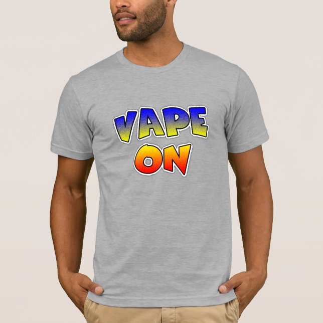 Vape Sur T-shirt Pro-Vaping (Devant)
