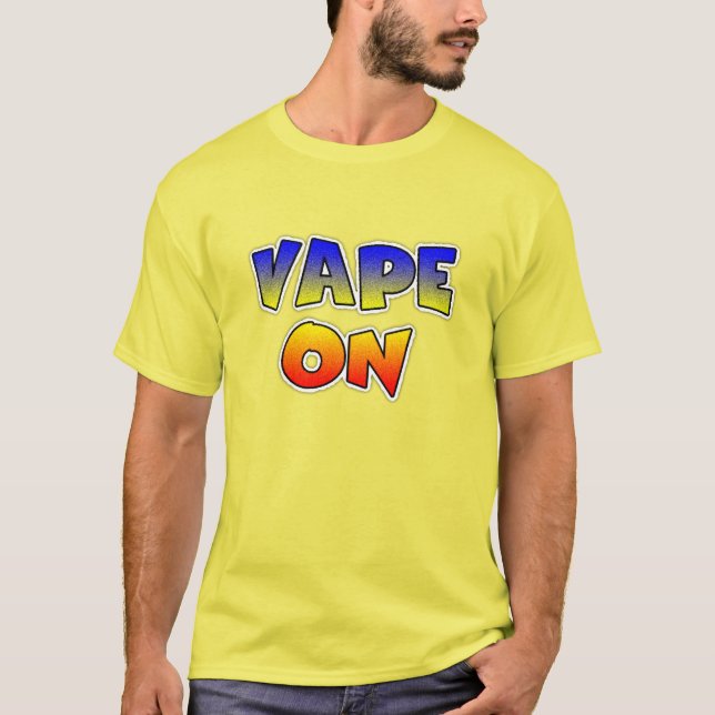 Vape Sur T-shirt Pro-Vaping (Devant)